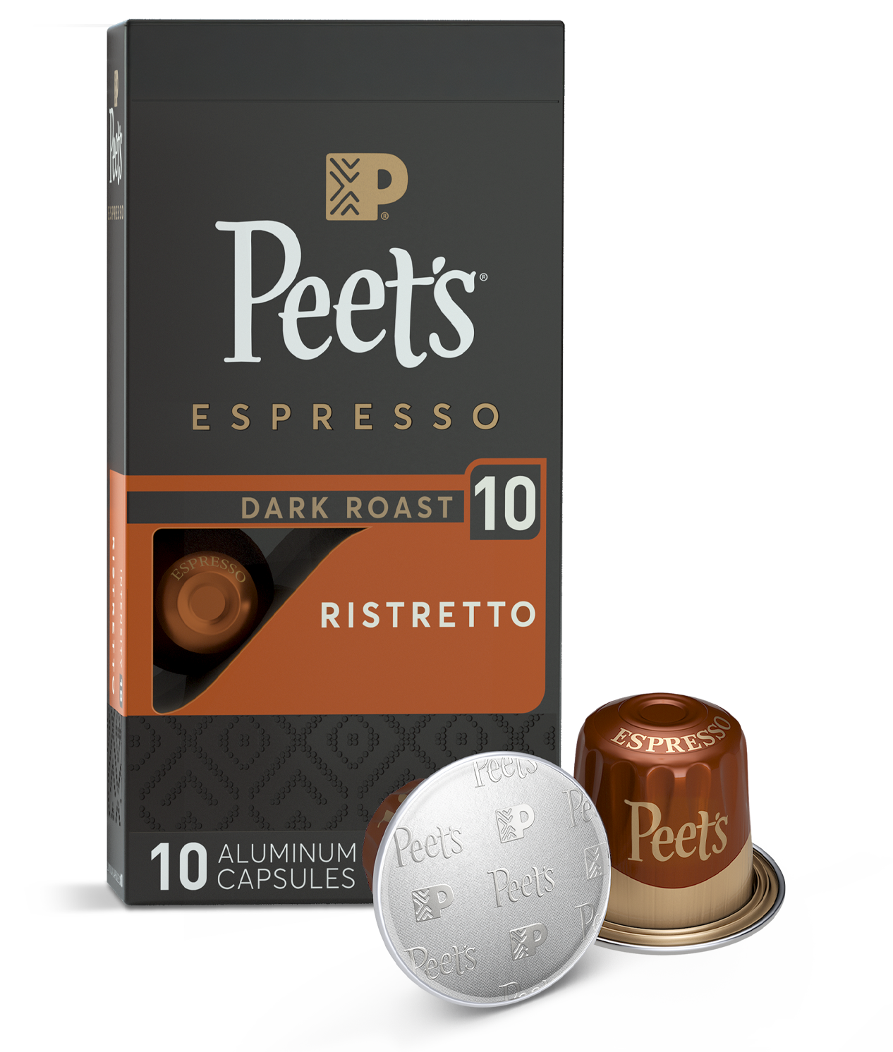 Peet s Coffee Ristretto Dark Roast Espresso Capsules 10 ct